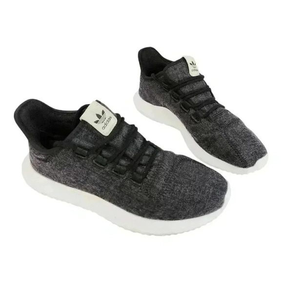 Adidas Originals Tubular 6.5 Black Grey Knit Sneakers - Picture 2 of 16